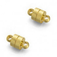 Metal Magnetic clasp 5x12mm - Gold